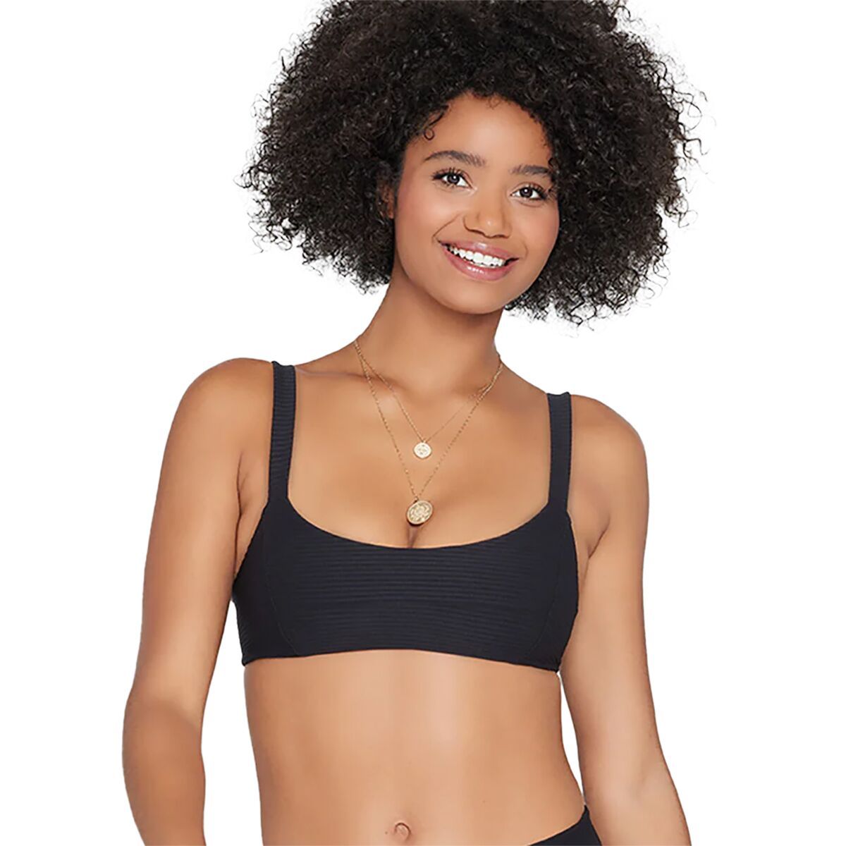 L Space Jess Eco Chic Bikini Top - Women's Black, XL