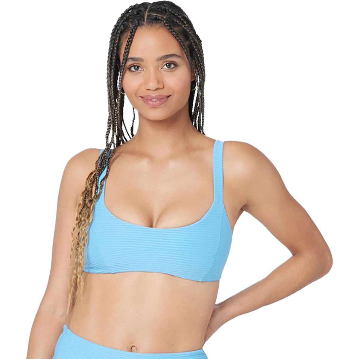 L Space Jess Eco Chic Bikini Top - Women's Cornflower, DD