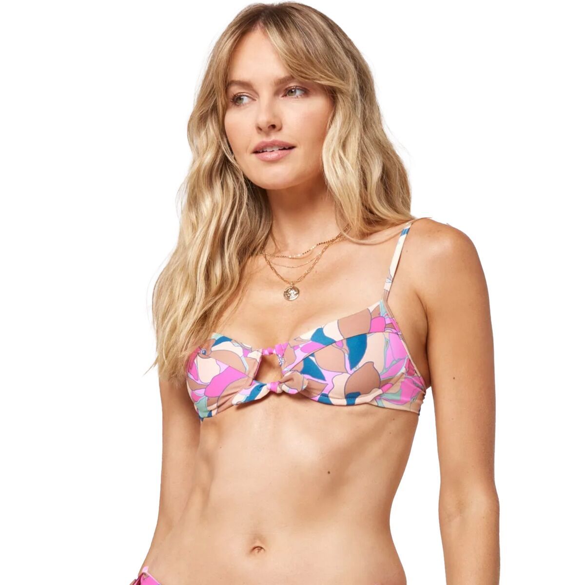 L Space Rose Bikini Top - Women's Sundazed Floral, M