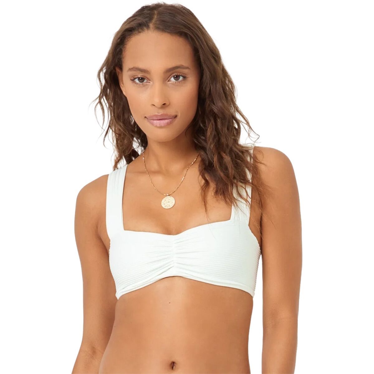 L Space Marlee Bikini Top - Women's Cream, M