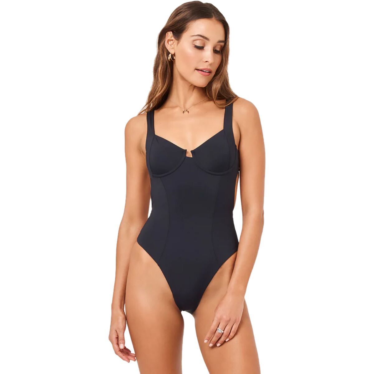 L Space L Space Kendal One-Piece Classic Swimsuit - Women's Black, M