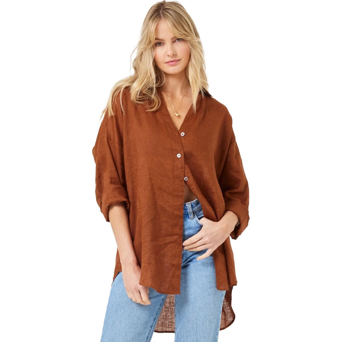 L Space Rio Tunic - Women's Coffee, XL