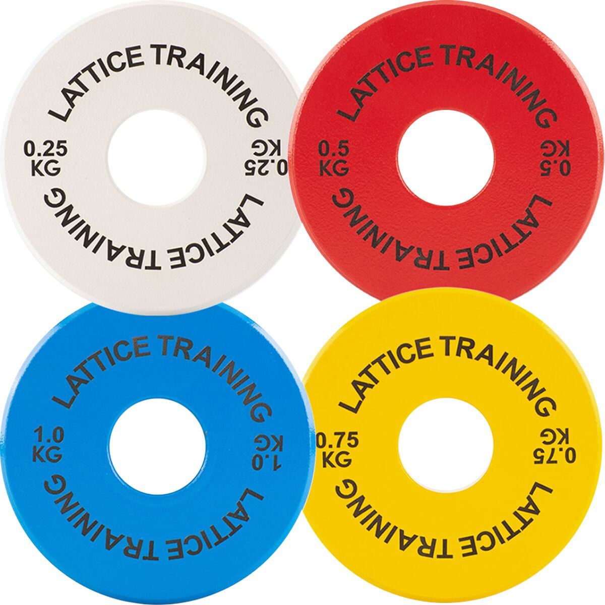 Image of Lattice Fractional Weight Plates Multi Coloured, One Size