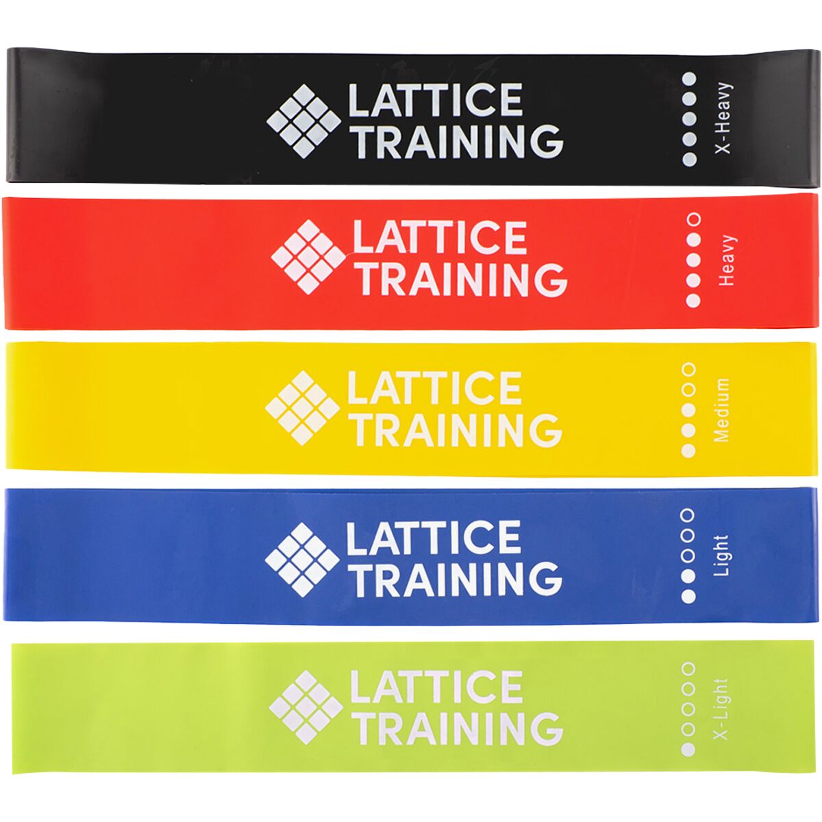 Lattice Lattice Resistance Bands Multi Coloured, One Size