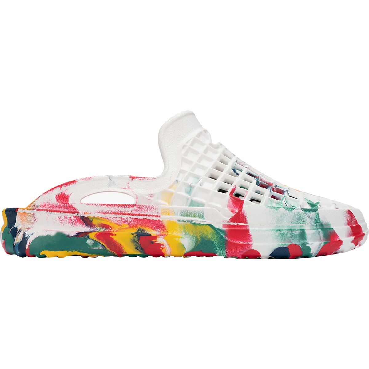 Image of Lusso Cloud Scenario Slide Primary Swirl, Mens 8.0/Womens 10.0