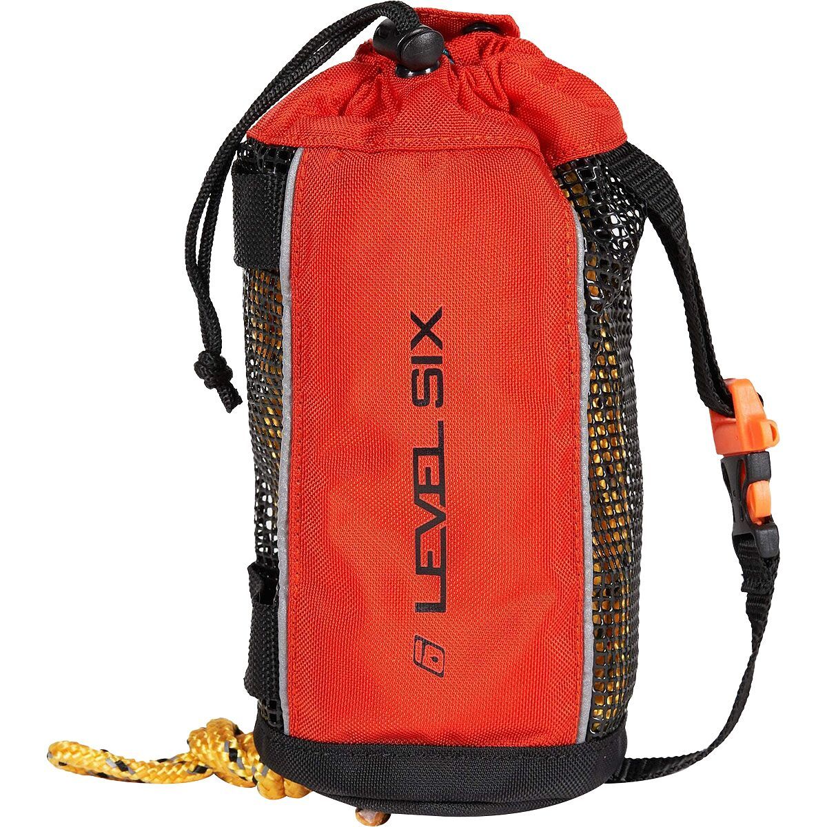 Image of Level Six Compact Quick Throw Safety Rope - 16m Orange, One Size