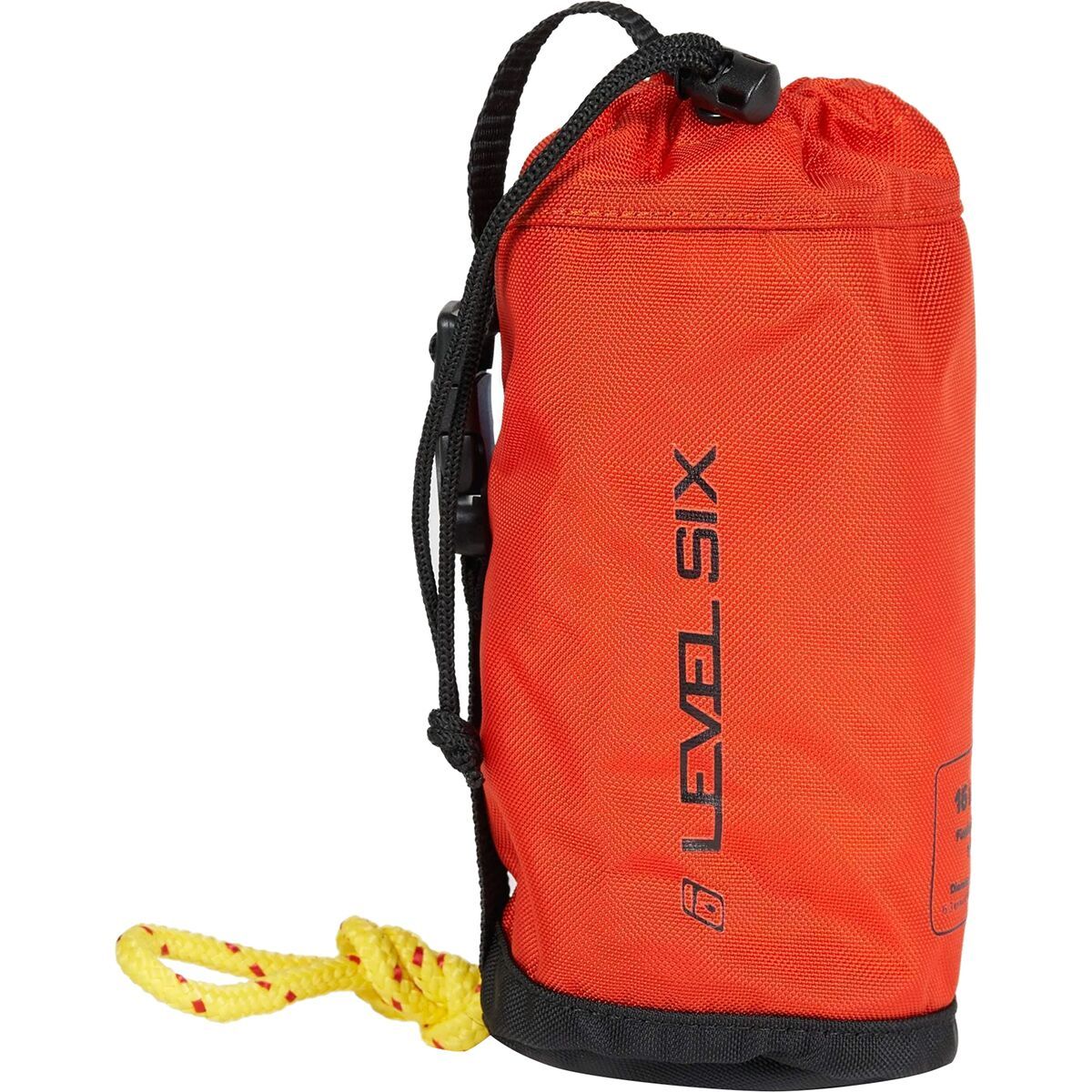 Image of Level Six Compact Throw Safety Rope - 16m Orange, One Size