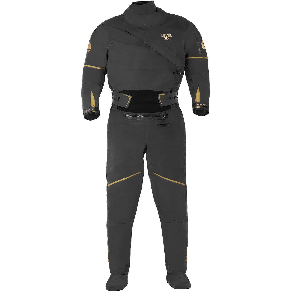 Image of Level Six Odin Drysuit Black, S