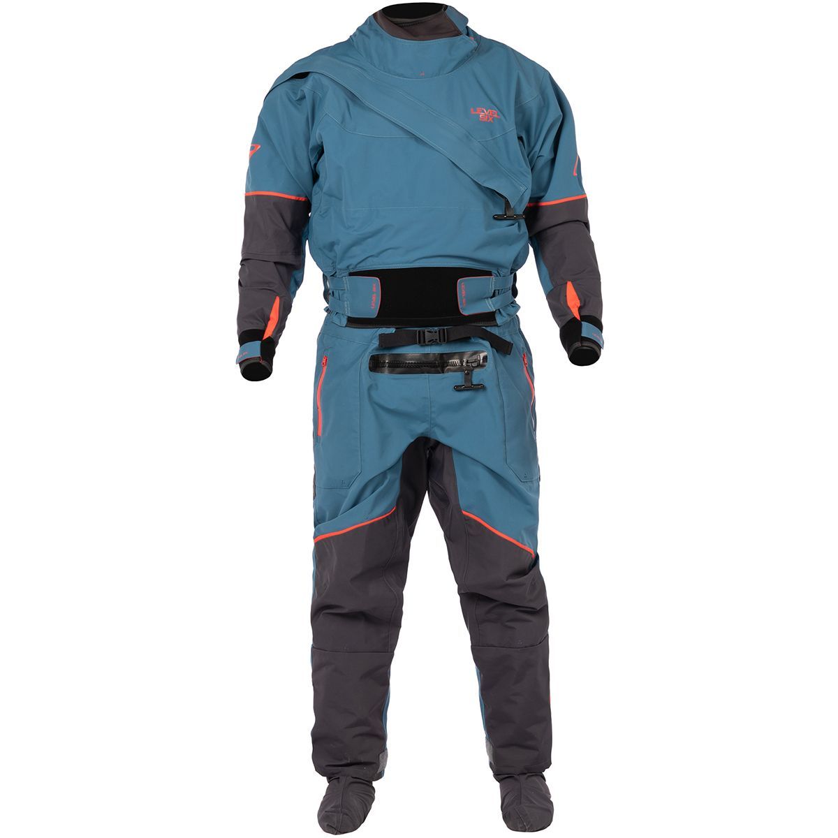 Level Six Odin Drysuit Crater Blue, S