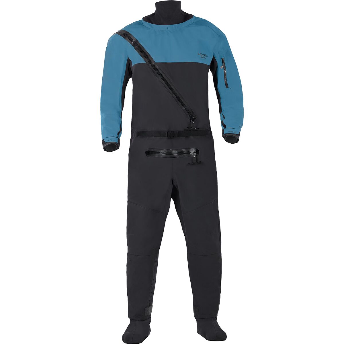 Image of Level Six Cronos Drysuit Crater Blue, M