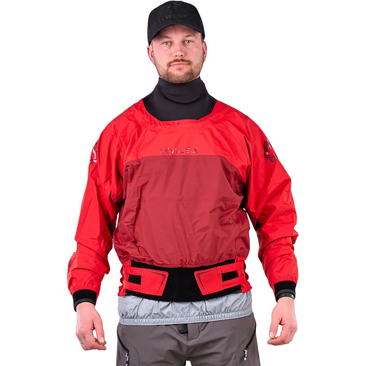 Image of Level Six Duke Paddle Jacket Molten Lava/Merlot, XL