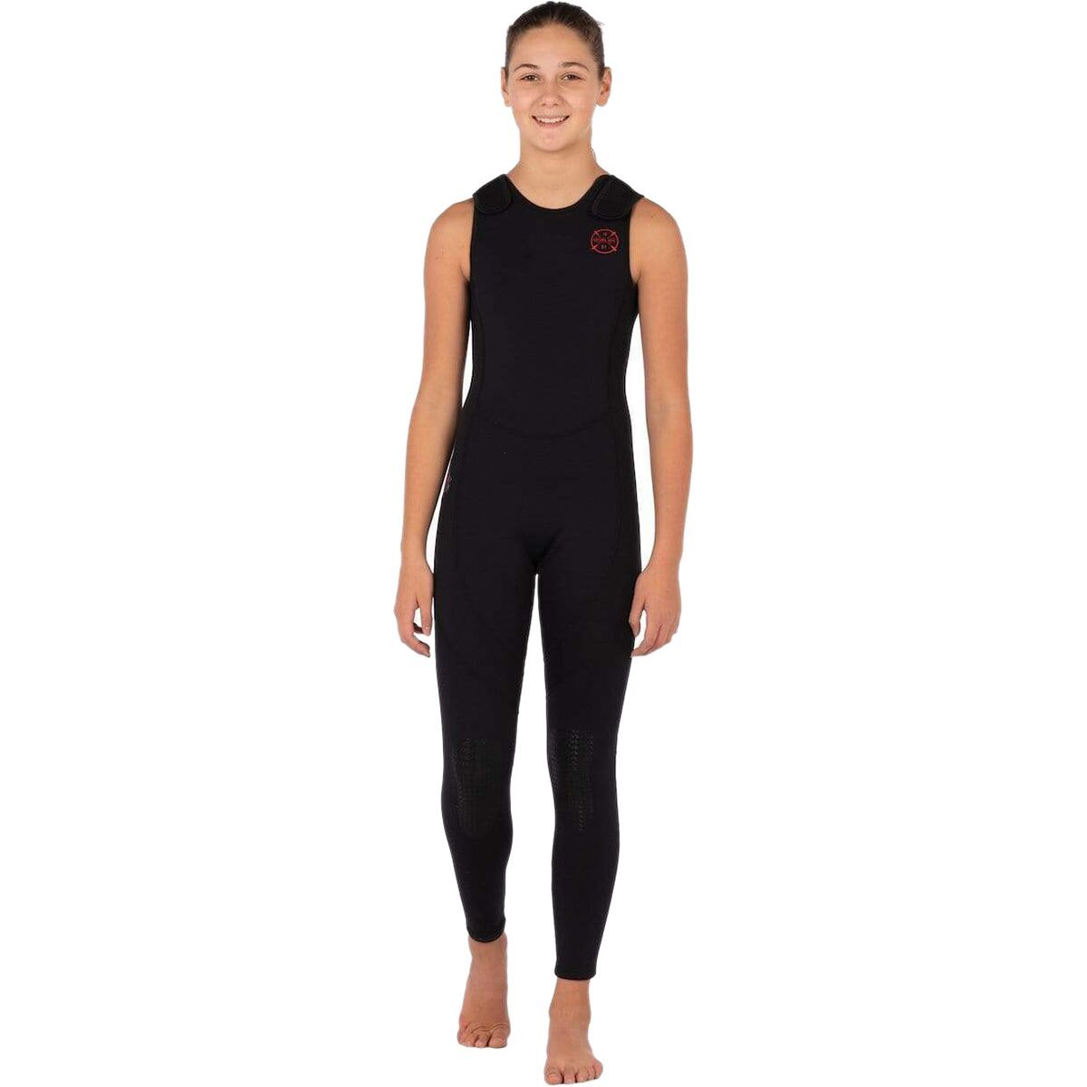 Level Six Farmer John Neoprene Wetsuit - Kids' Black, 16