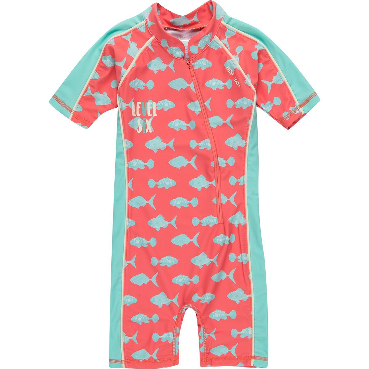 Level Six Aurora Sun Suit - Pink Coral Fish