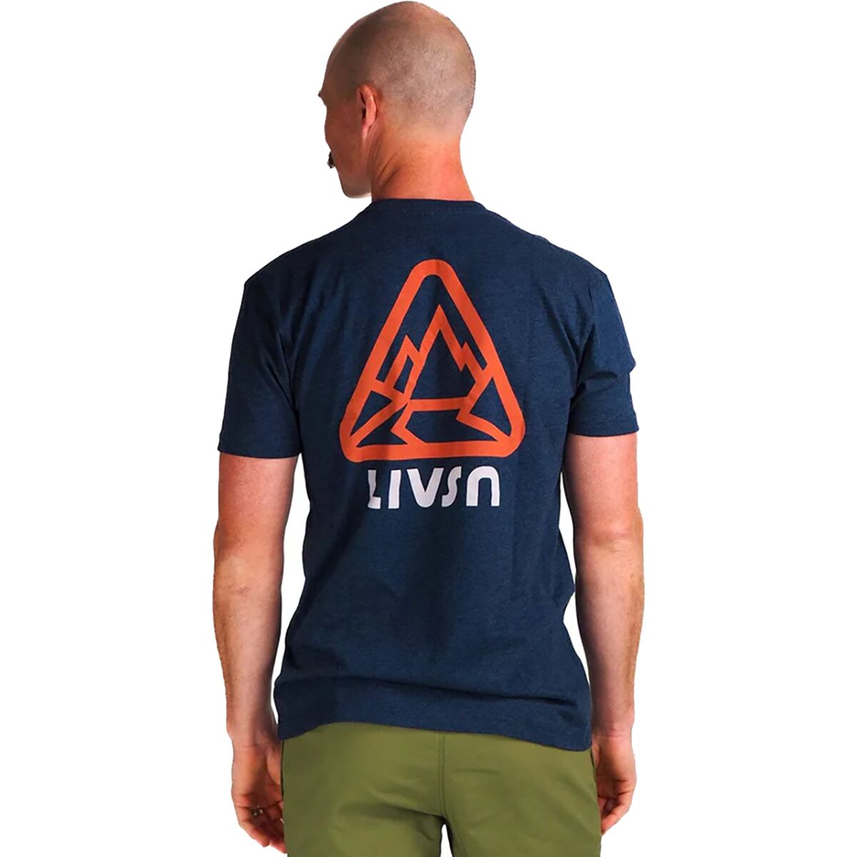 Livsn Livsn Mountain T-Shirt - Men's Navy, S