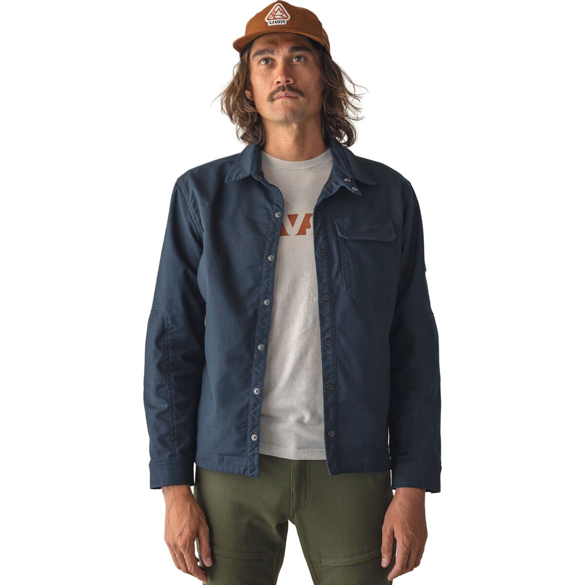 Image of Livsn Forager Jacket - Men's Navy, XL