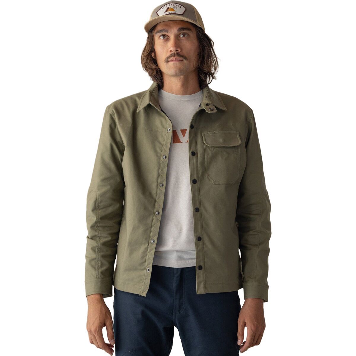 Image of Livsn Forager Jacket - Men's Olive, M