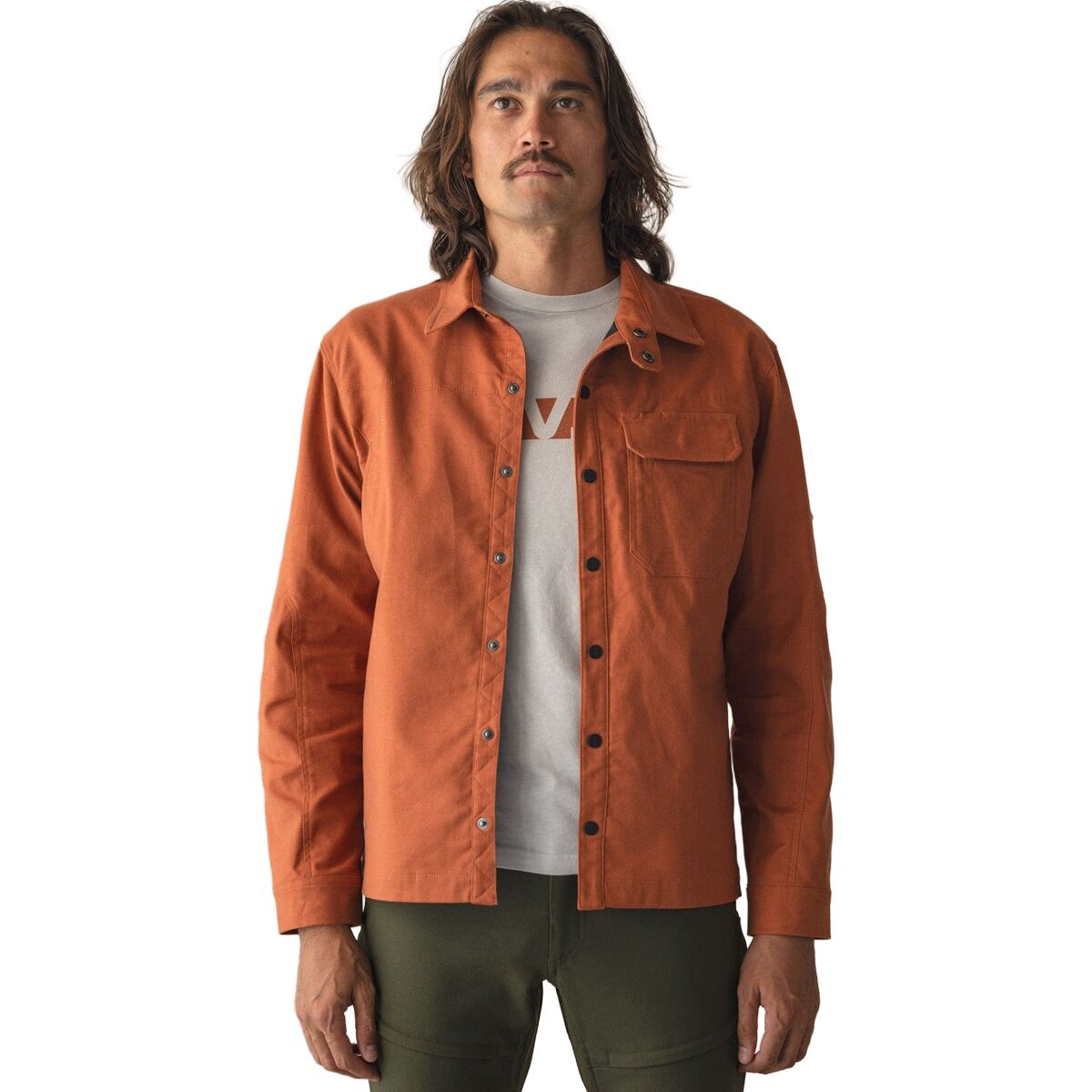Image of Livsn Forager Jacket - Men's Rust, M