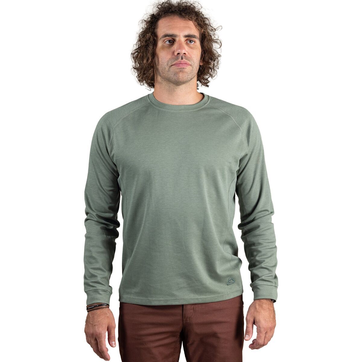 Image of Livsn Keystone Long-Sleeve Shirt - Men's Flora, S