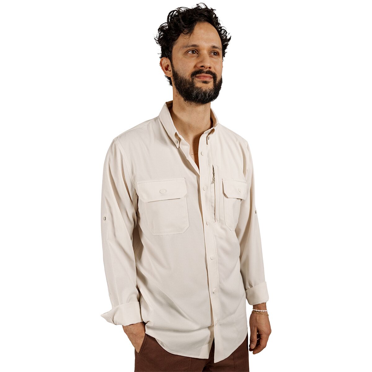 Image of Livsn Creek Shirt - Men's Birch, S