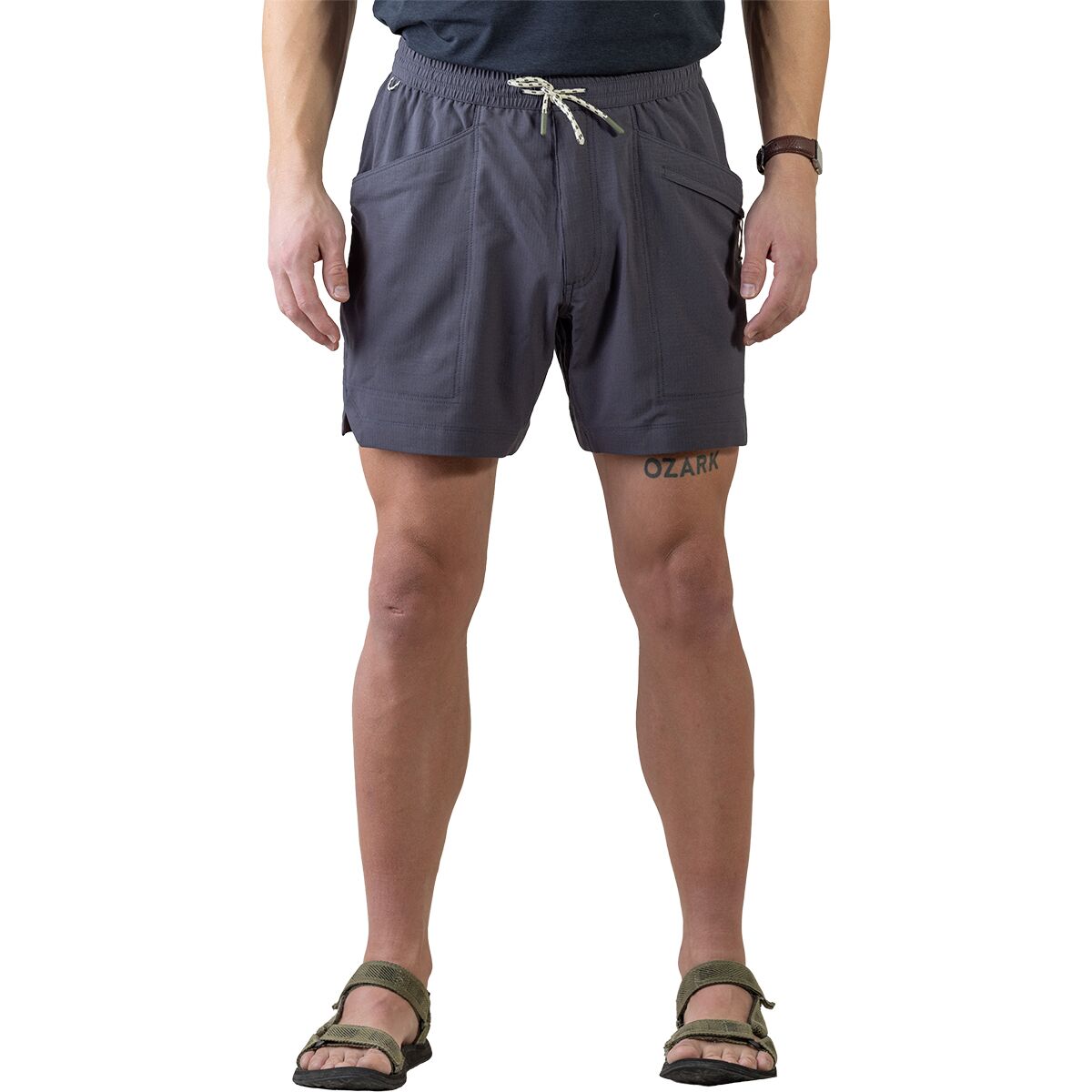 Image of Livsn Creek Short - Men's Charcoal, S