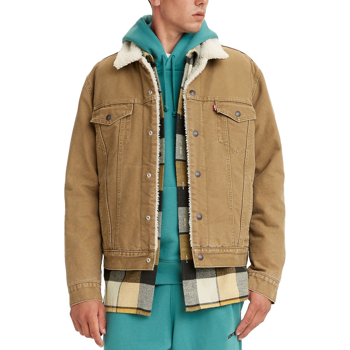 generatie aanwijzing Opwekking Levi's Type 3 Sherpa Trucker Jacket - Men's - Clothing