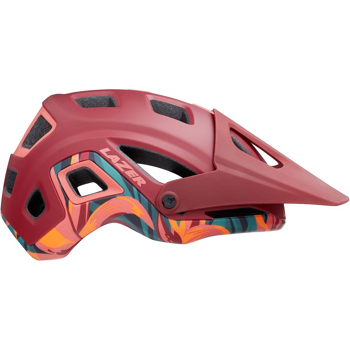 Lazer Impala Mips Helmet Matte Red Rainforest, L