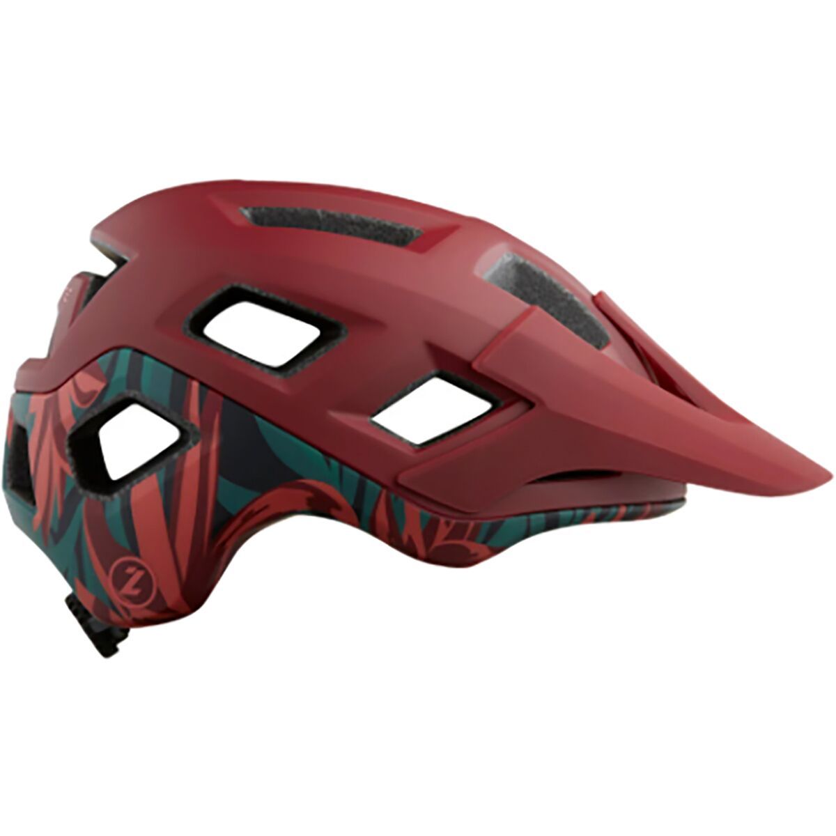 Lazer Coyote Mips Helmet Matte Red Rainforest, M