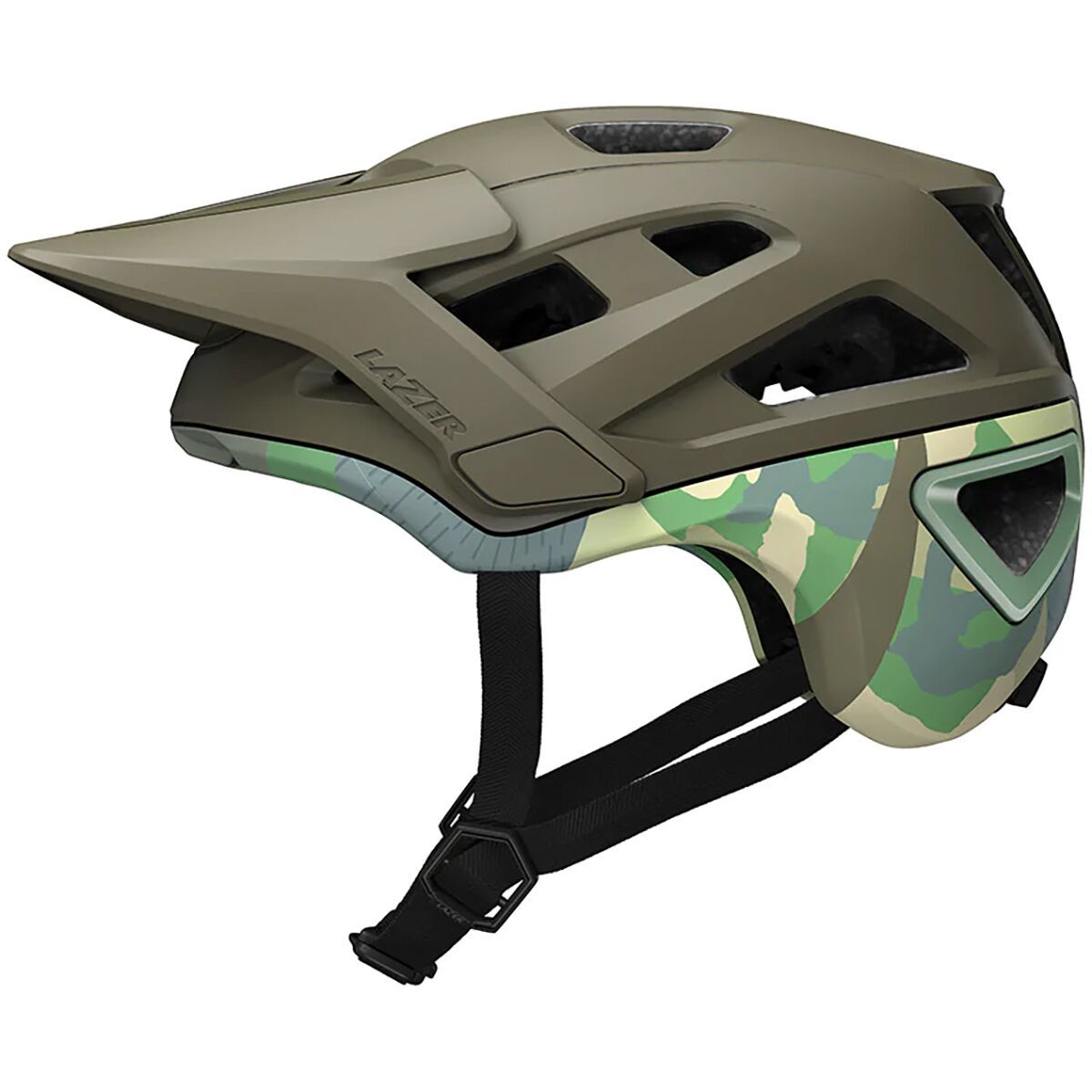 Lazer Jackal Kineticore Helmet Matte Dark Green Camo, M
