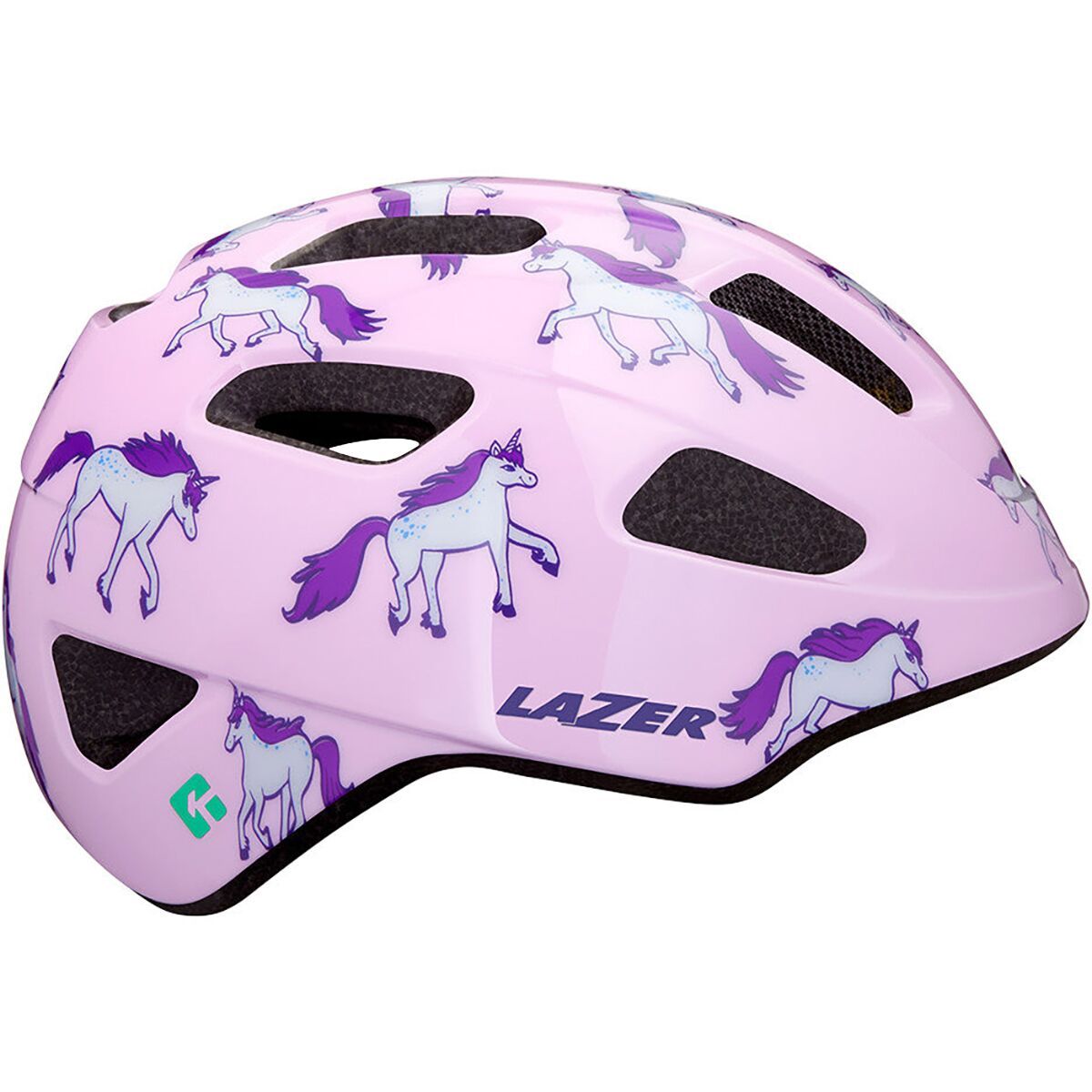 Lazer Nutz Kineticore Helmet - Kids' Unicorns, One Size