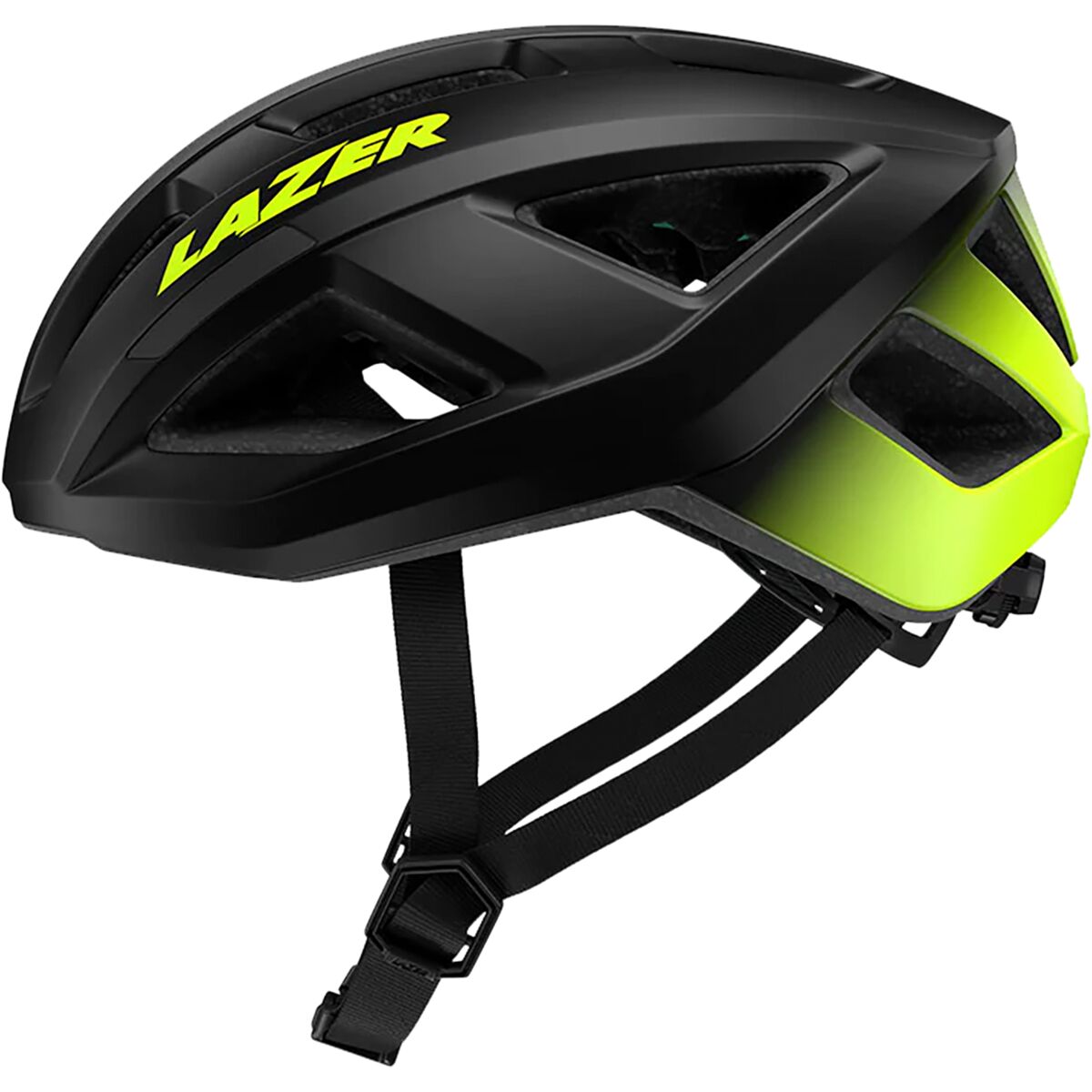 Image of Lazer Tonic Kineticore Helmet Black Yellow, S