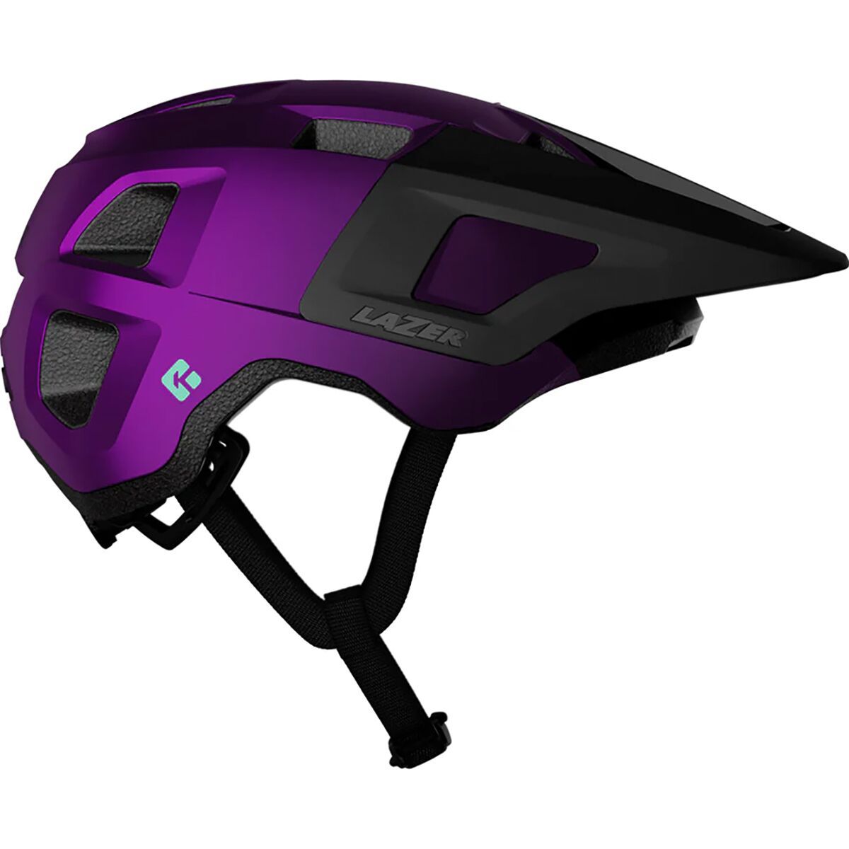 Image of Lazer Finch Kineticore Helmet - Kids' Matte Metallic Purple Black, One Size