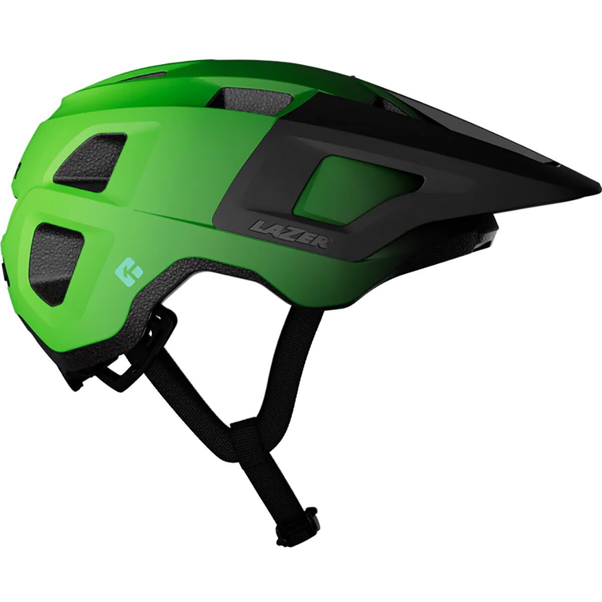 Image of Lazer Finch Kineticore Helmet - Kids' Matte Black Acid, One Size