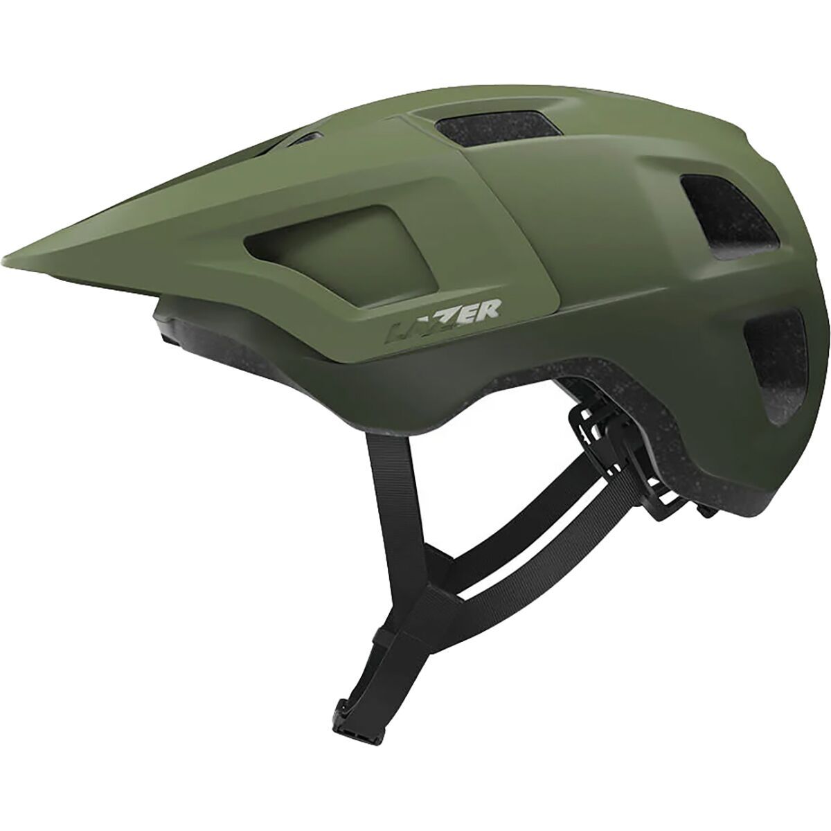 Image of Lazer Finch Kineticore Helmet - Kids' Matte Fern Green, One Size