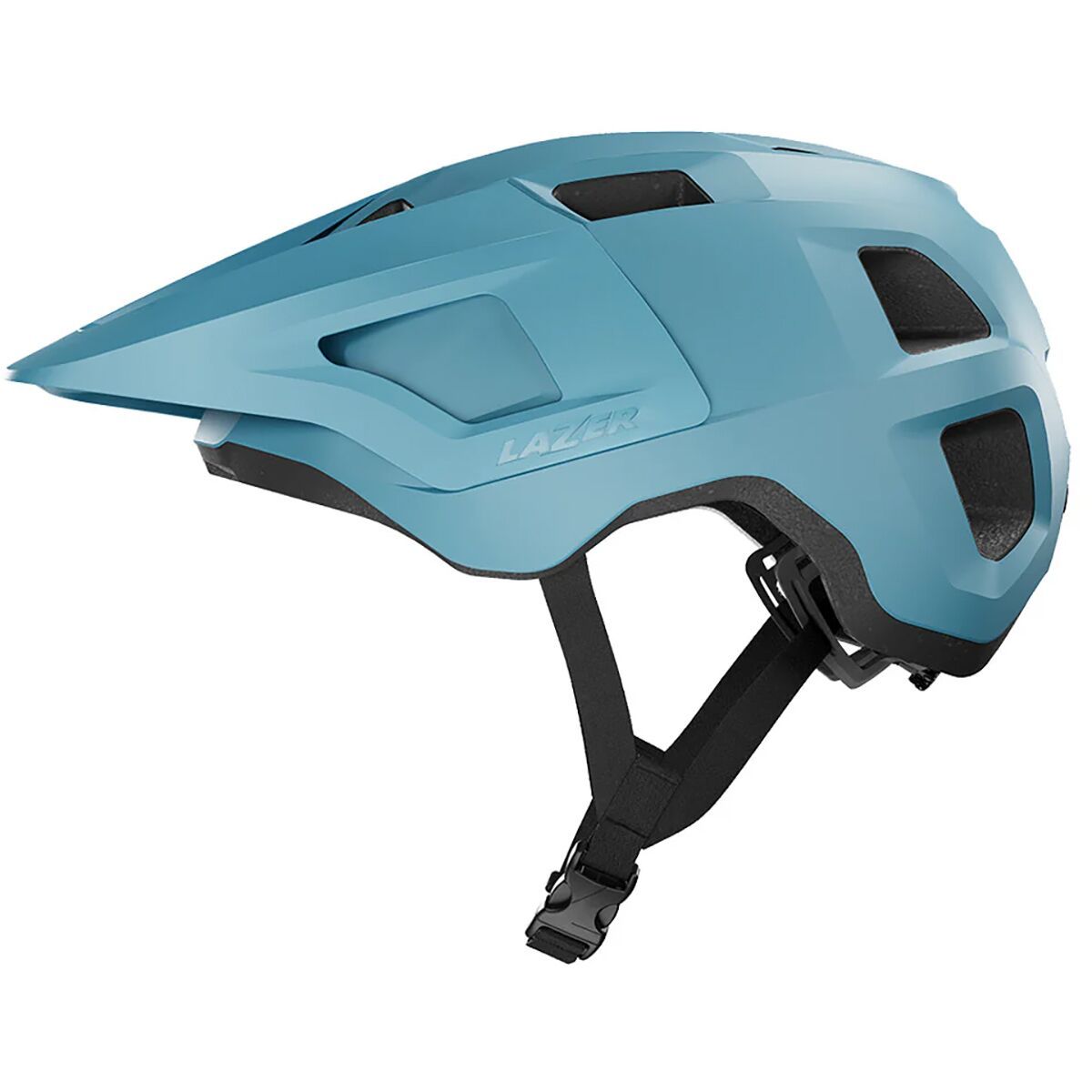 Image of Lazer Lupo Kineticore Helmet Matte Blue Celadon, One Size