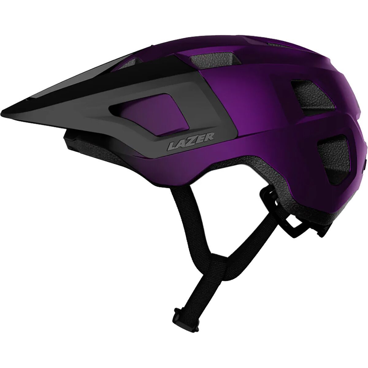Image of Lazer Lupo Kineticore Helmet Metallic Purple Black, One Size