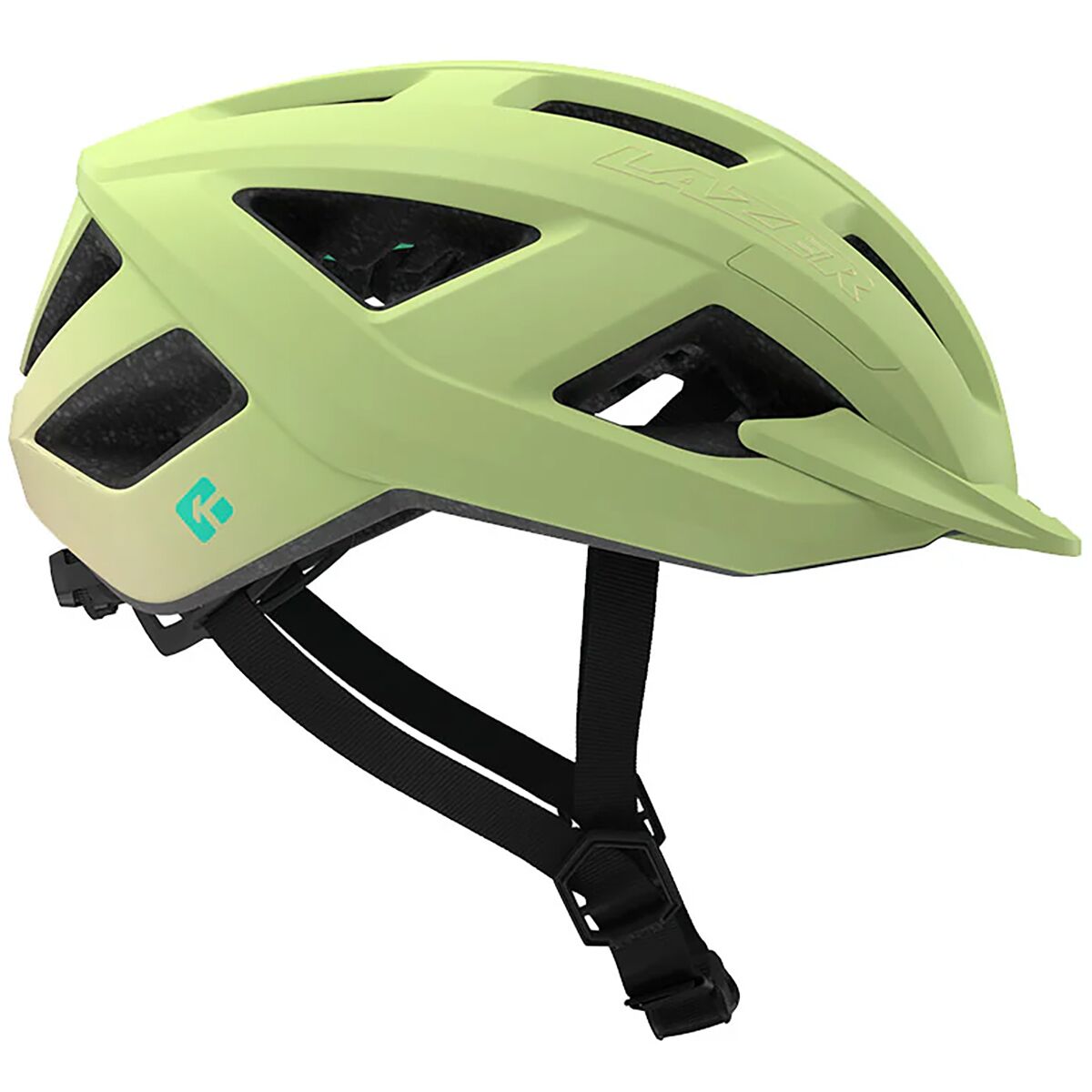 Image of Lazer Cerro KinetiCore Helmet Matte Green Mango, L