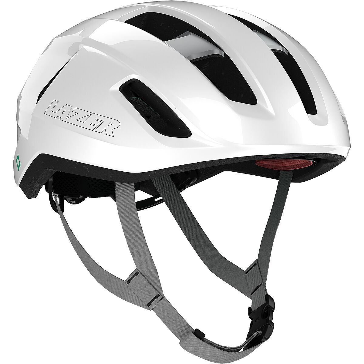 Image of Lazer Sphere Kineticore Helmet White Silver, L