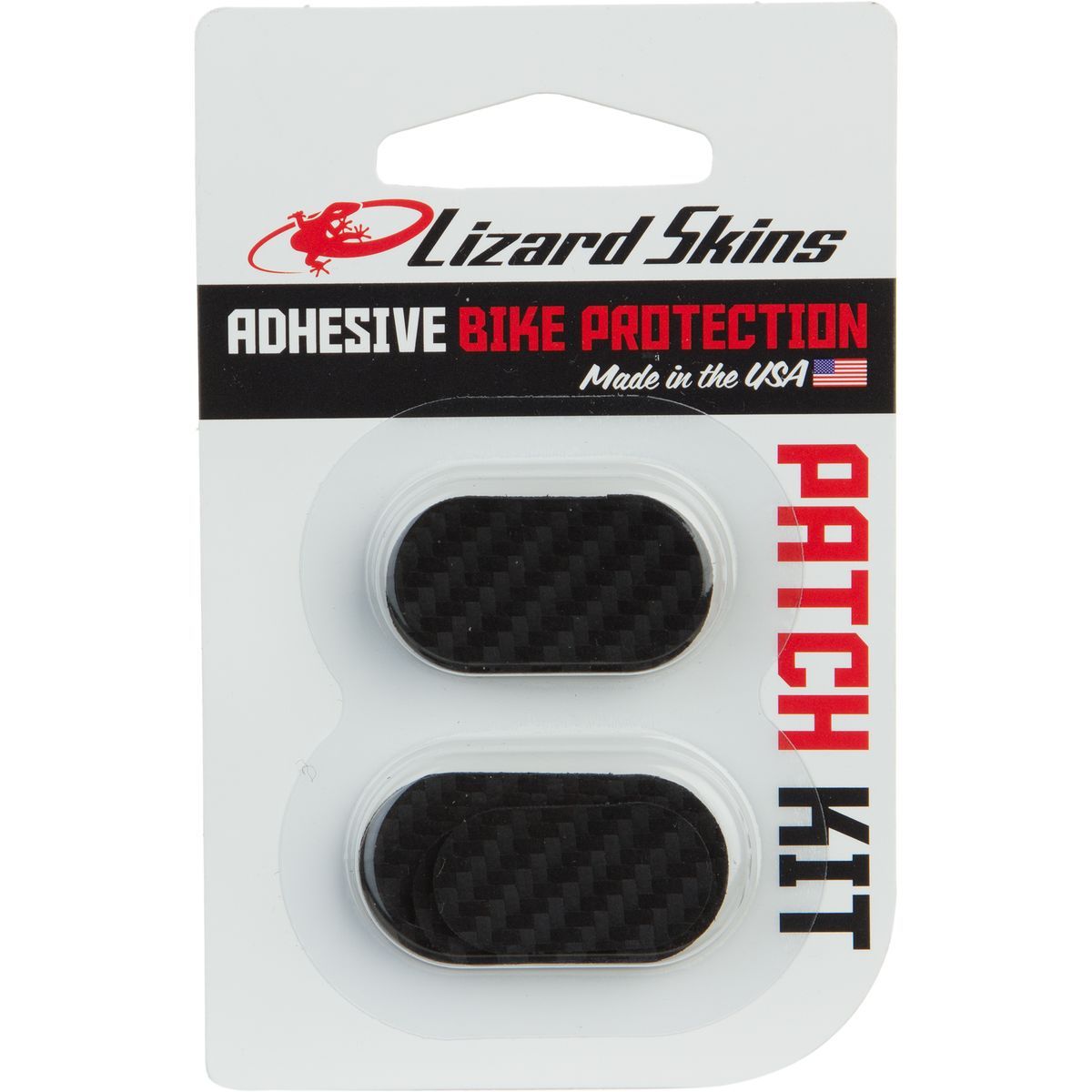 Image of Lizard Skins Carbon Leather Patch Kit Black, One Size