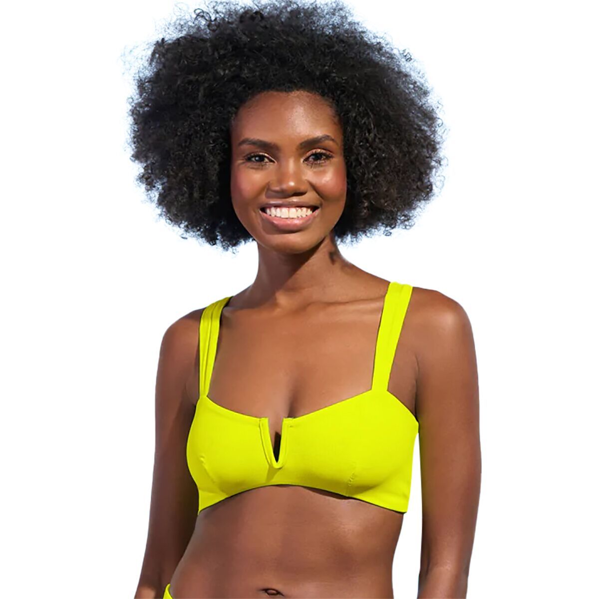 Image of Maaji Vico Bikini Top - Women's Chartreuse, L
