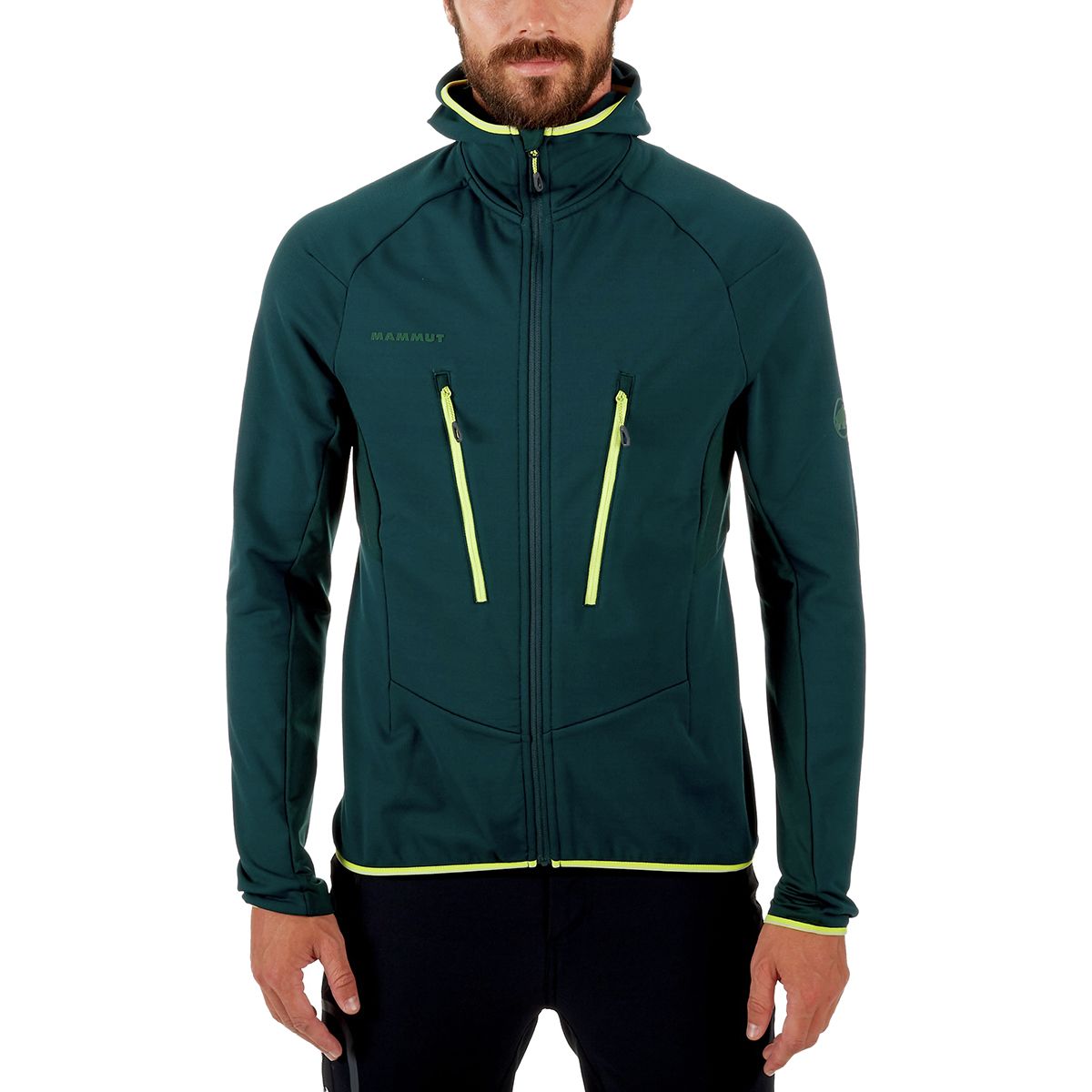 Mammut Aenergy Light ML Hooded Fleece Jacket - Men's - Clothing
