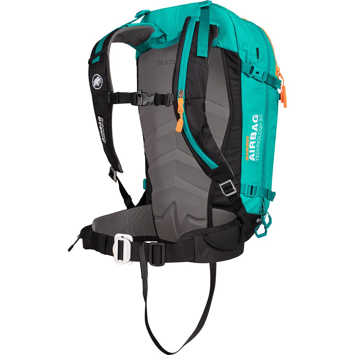 Mammut Ride Removable Airbag 3.0 Black Vibrant Orange Mochilas airbag  completas : Snowleader