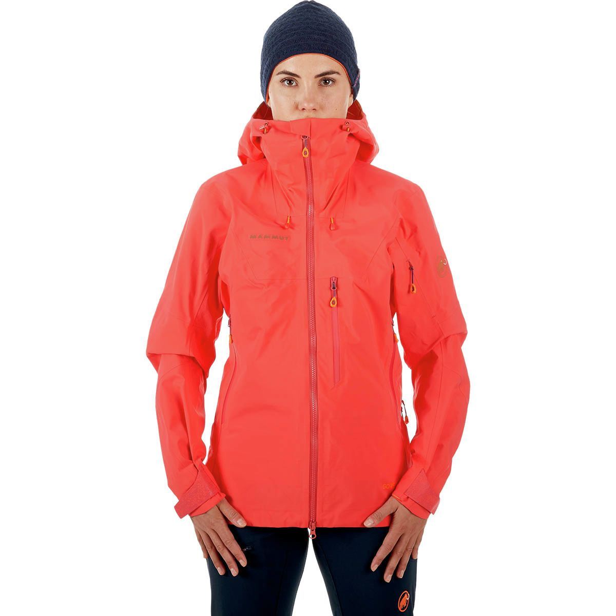 Mammut Nordwand Pro HS Hooded Shell Jacket - Women's Sunset, XL