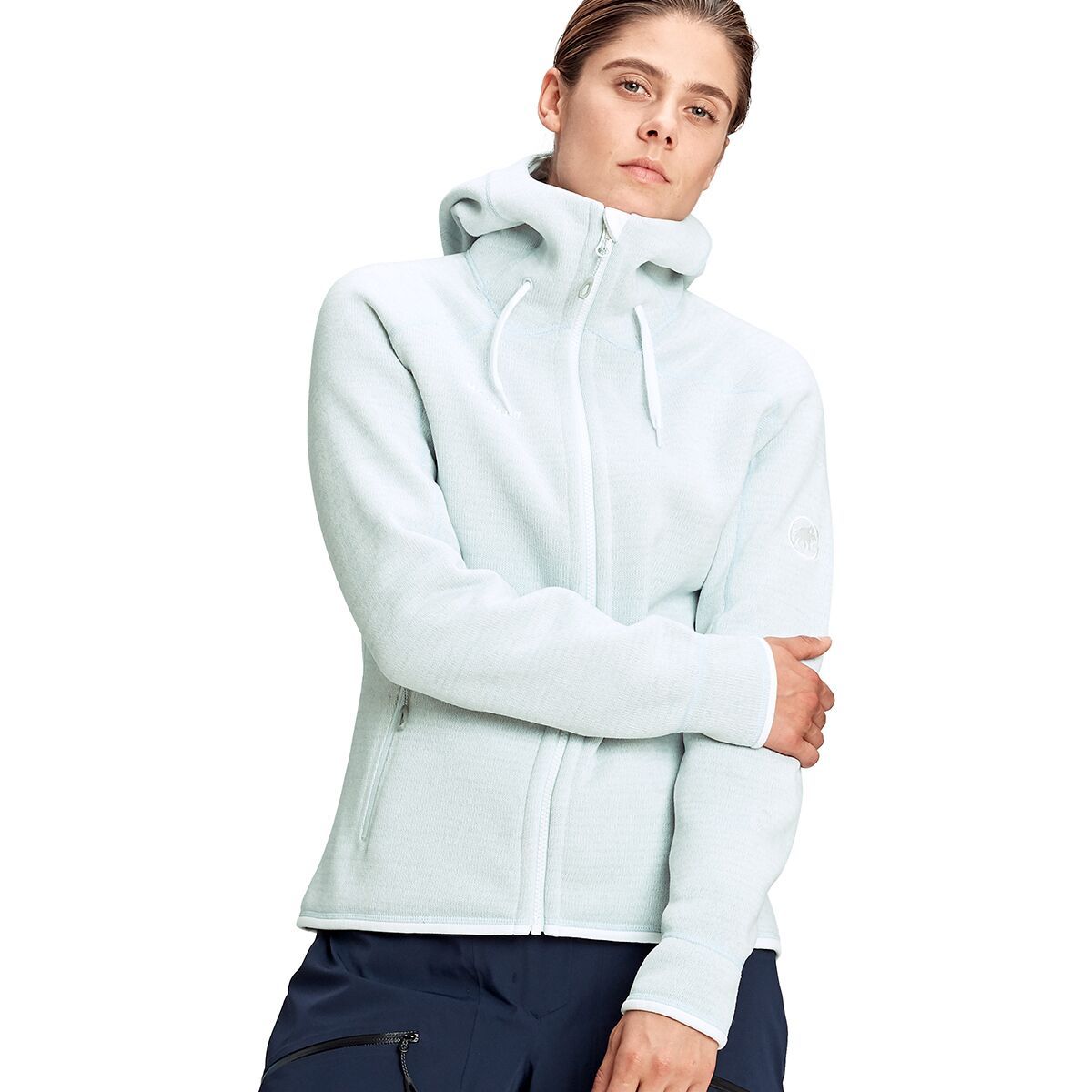 Mammut Arctic ML Hooded Fleece Jacket - Women's Ballad Melange, XL