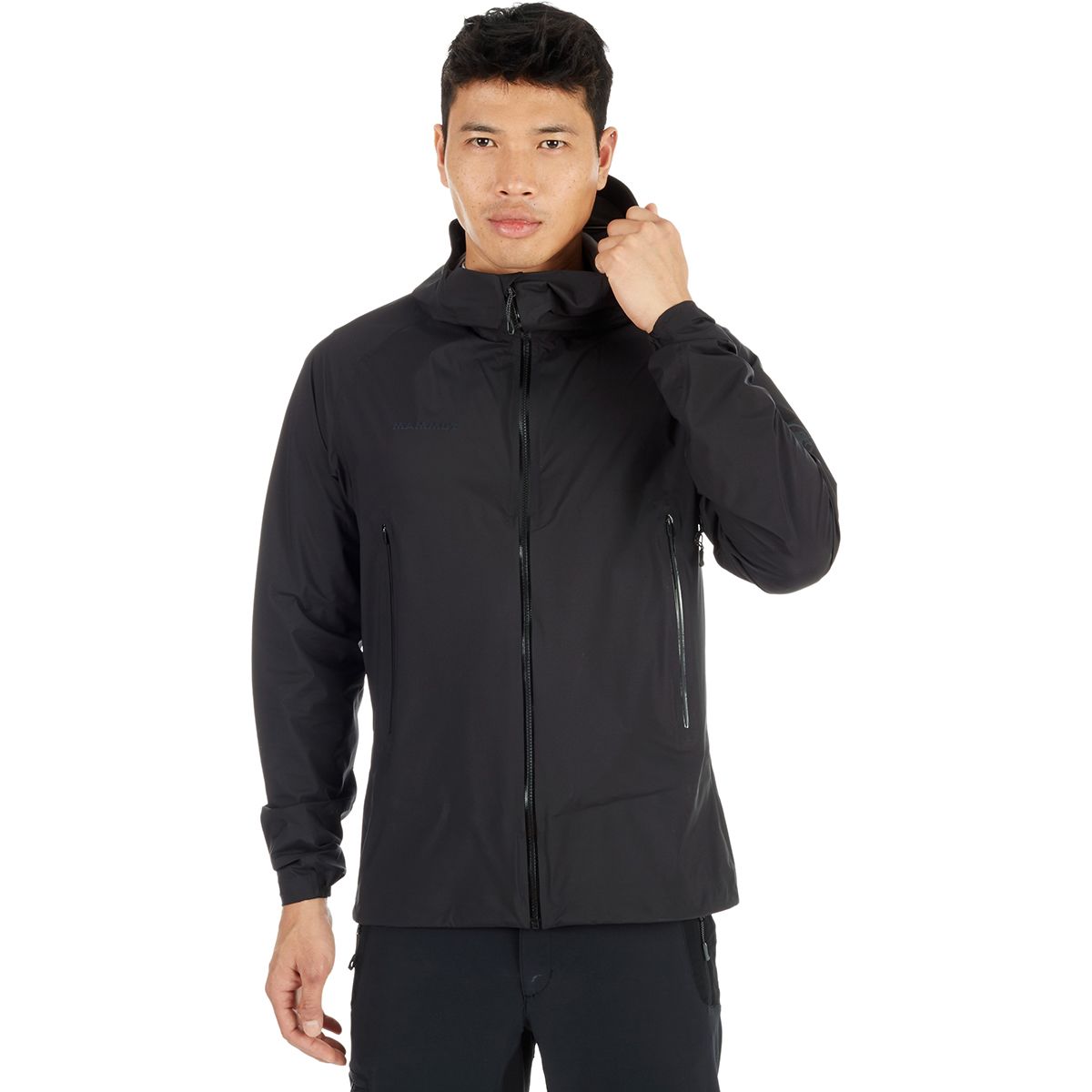 Mammut Masao Light HS Hooded Jacket - Men's Black/Phantom L product image