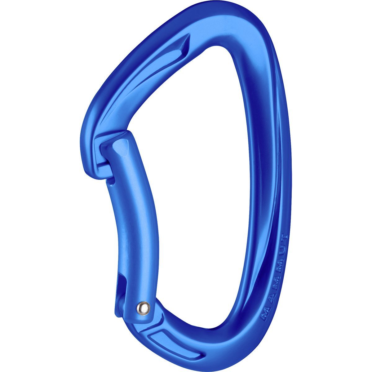 Image of Mammut Crag Keylock Carabiner Bent Gate, Ultramarine, One Size