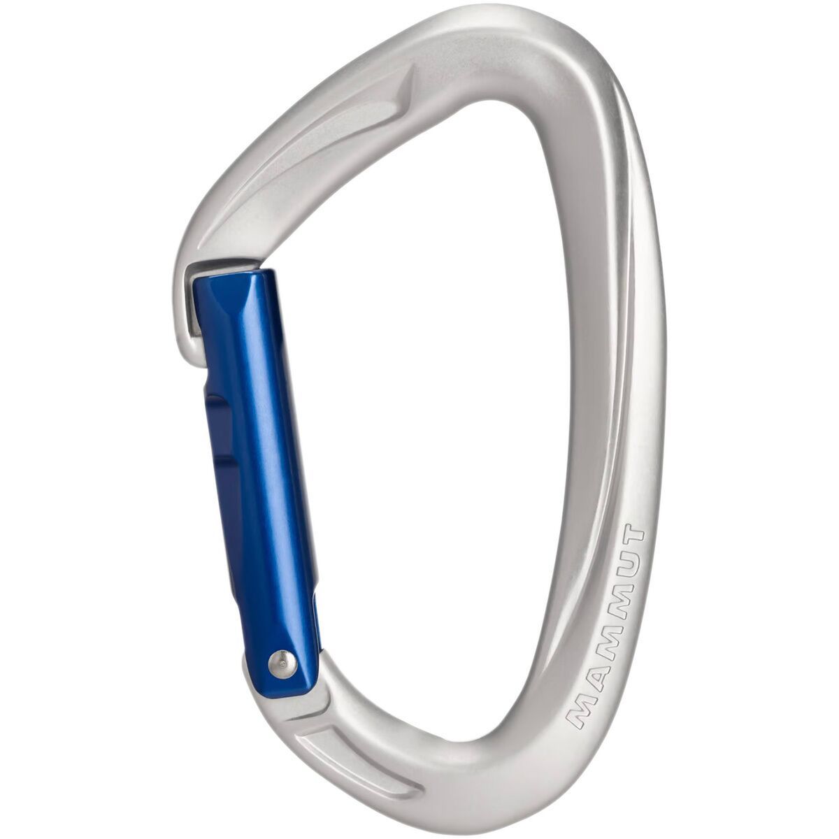 Image of Mammut Crag Keylock Carabiner Straight Gate, Silver, One Size