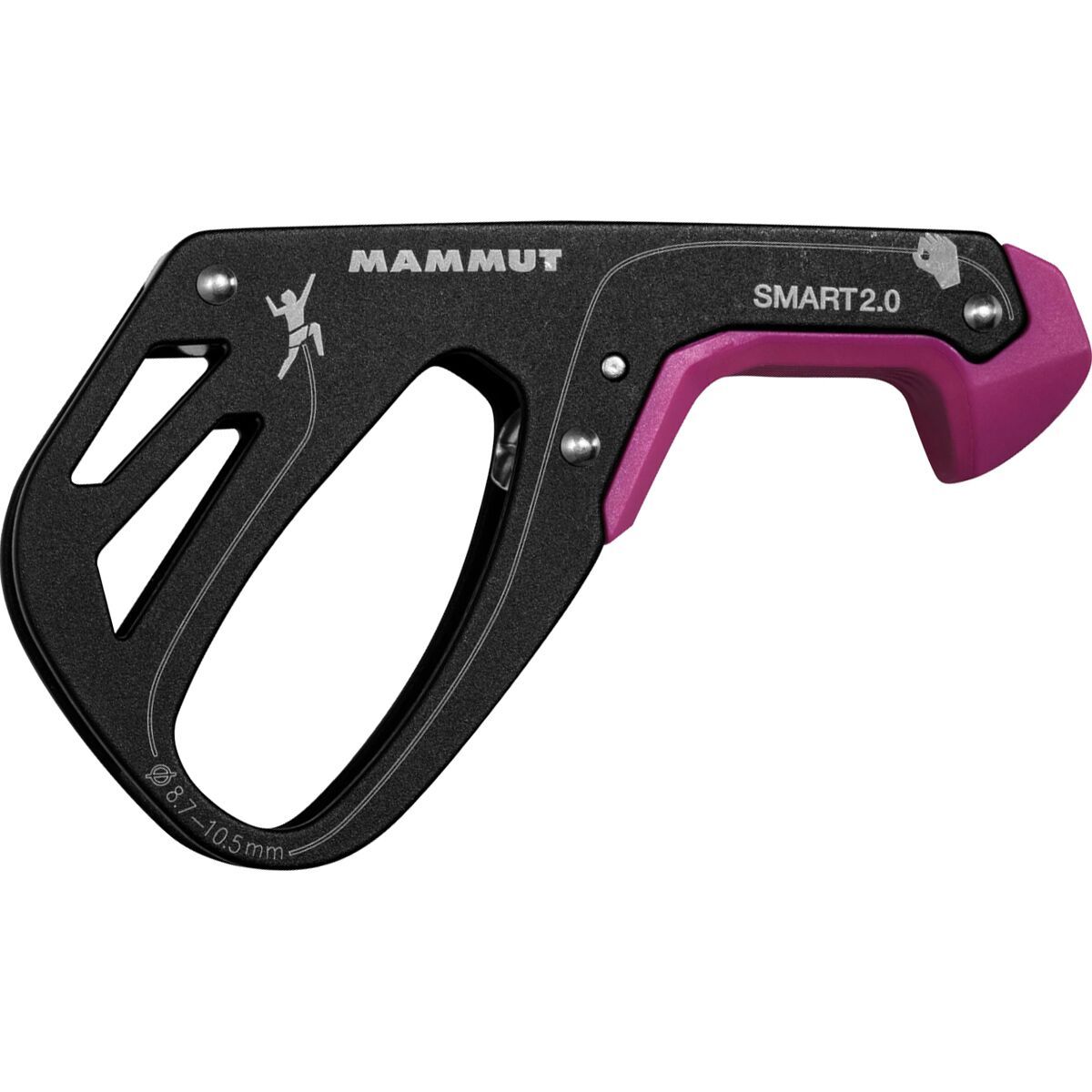 Image of Mammut Smart 2.0 Belay Device Black, One Size