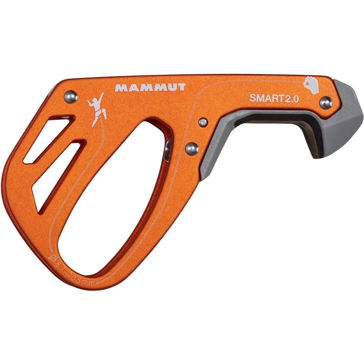 Image of Mammut Smart 2.0 Belay Device Dark Orange, One Size