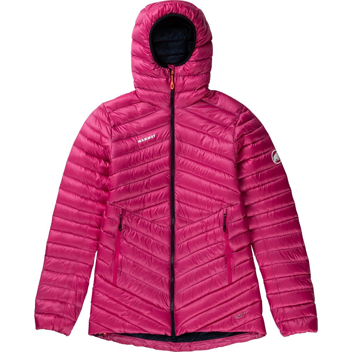 Mammut Broad Peak IN Hooded Jacket - Women's Pink/Marine, S