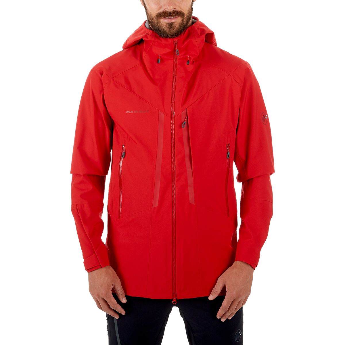 mammut red jacket
